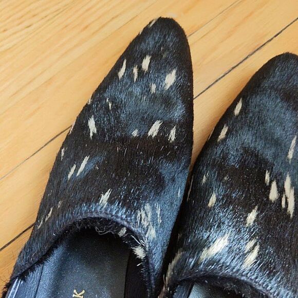 Home Work Atelier Handmade Ankle Boots Leather Pony Calf Hair Booties Western 5 - Picture 7 of 12